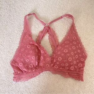 VS dusty pink Racerback bralette